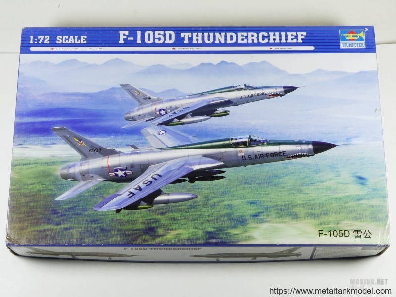 [模型网评测]小号手-1/72美国f-105d