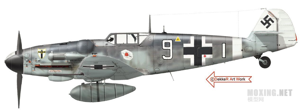 [模型网评测]田宫(61117)-1/48德国Bf109 G-6战斗机-开盒 - 第7张 | 制作坦克模型记录